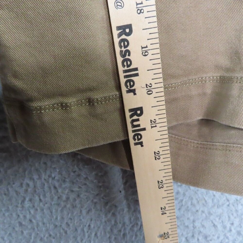 Marmot Shorts Men 40 Casual Chino Zip Cotton Brown Pockets Outdoor Hike - Picture 7 of 10